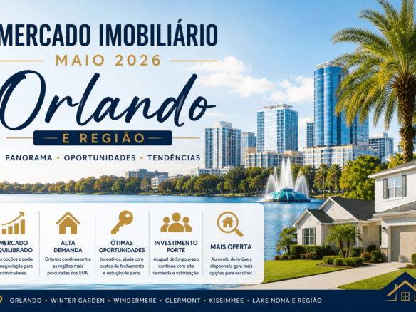 Mercado imobiliário em Orlando