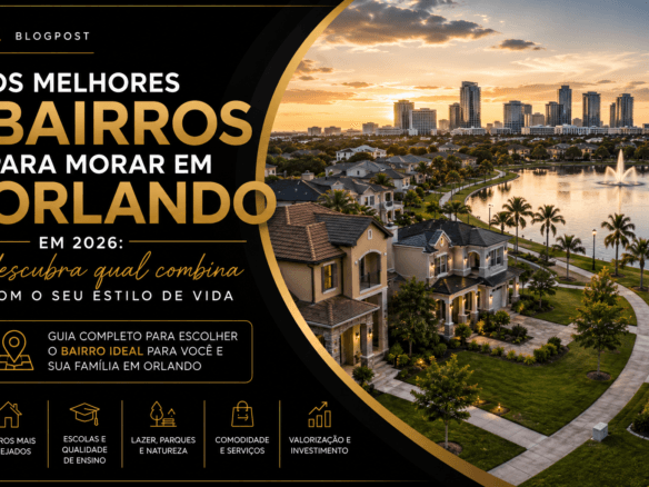 Melhores bairros para morar em Orlando