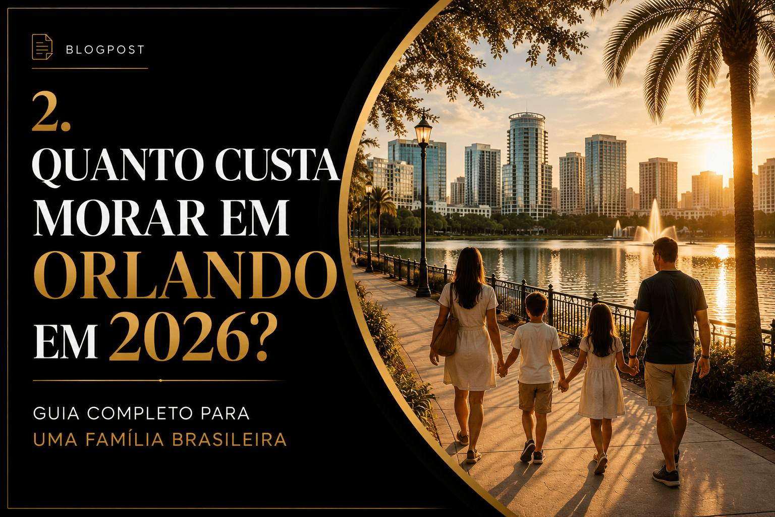 Quanto custa morar em Orlando em 2026