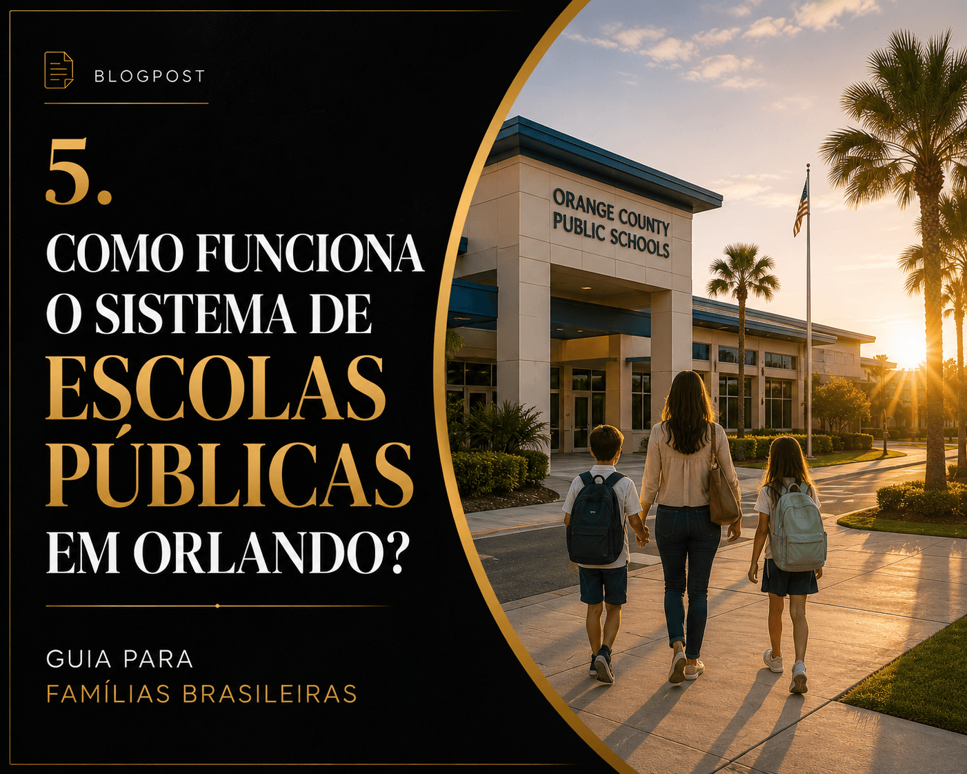 como funcionam as escolas públicas em Orlando