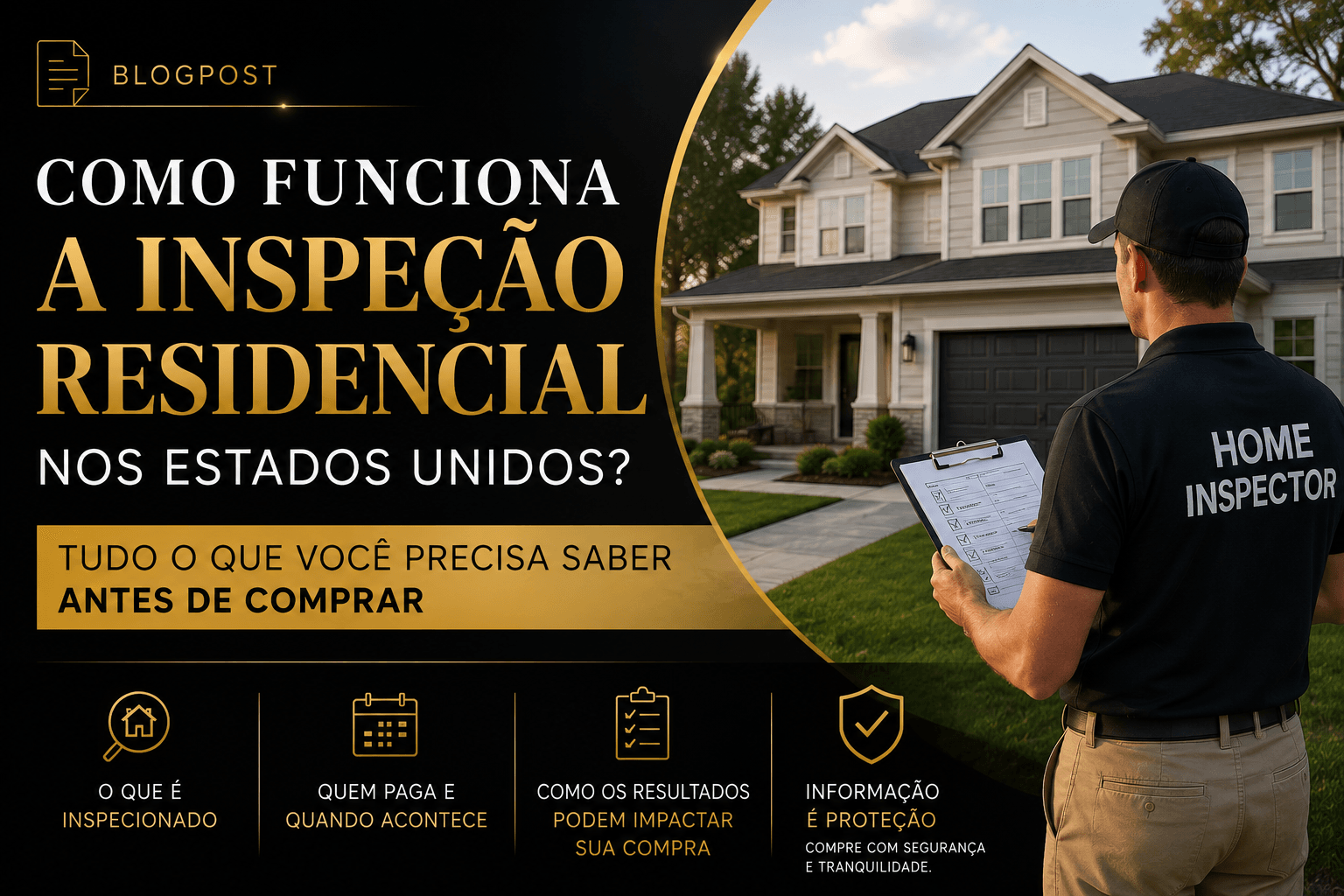 Como funciona a inspeção residencial nos Estados Unidos