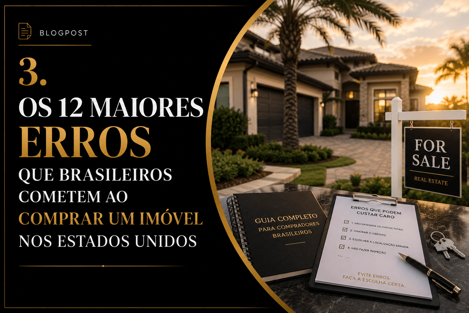 erros ao comprar imóvel nos Estados Unidos