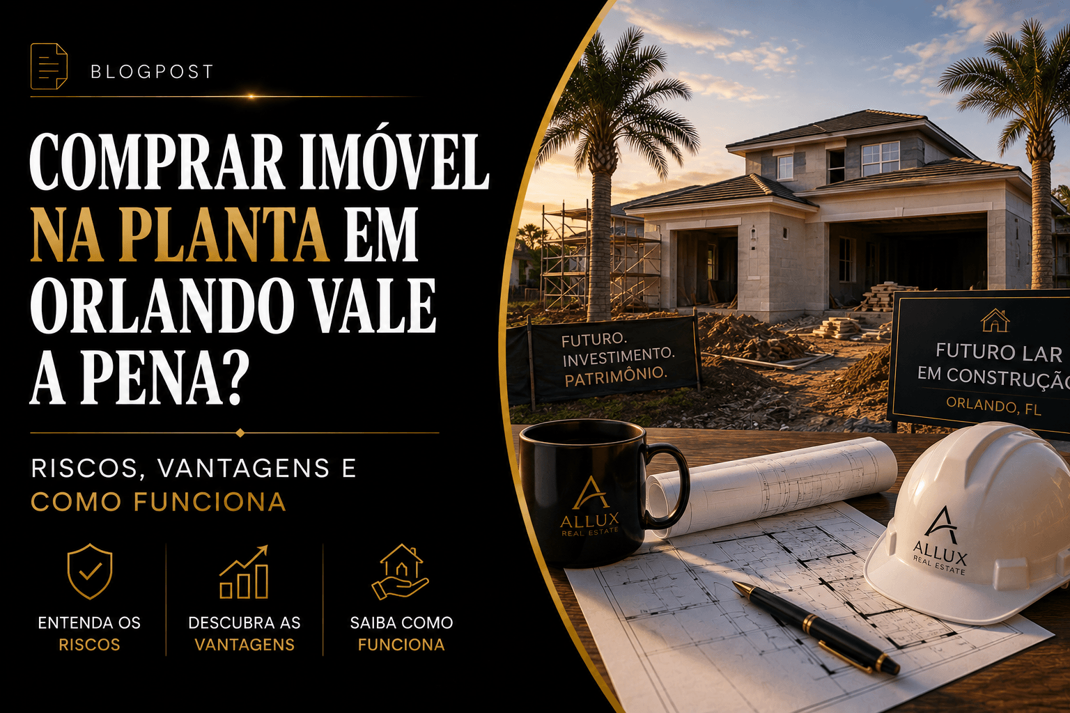Comprar imóvel na planta em Orlando