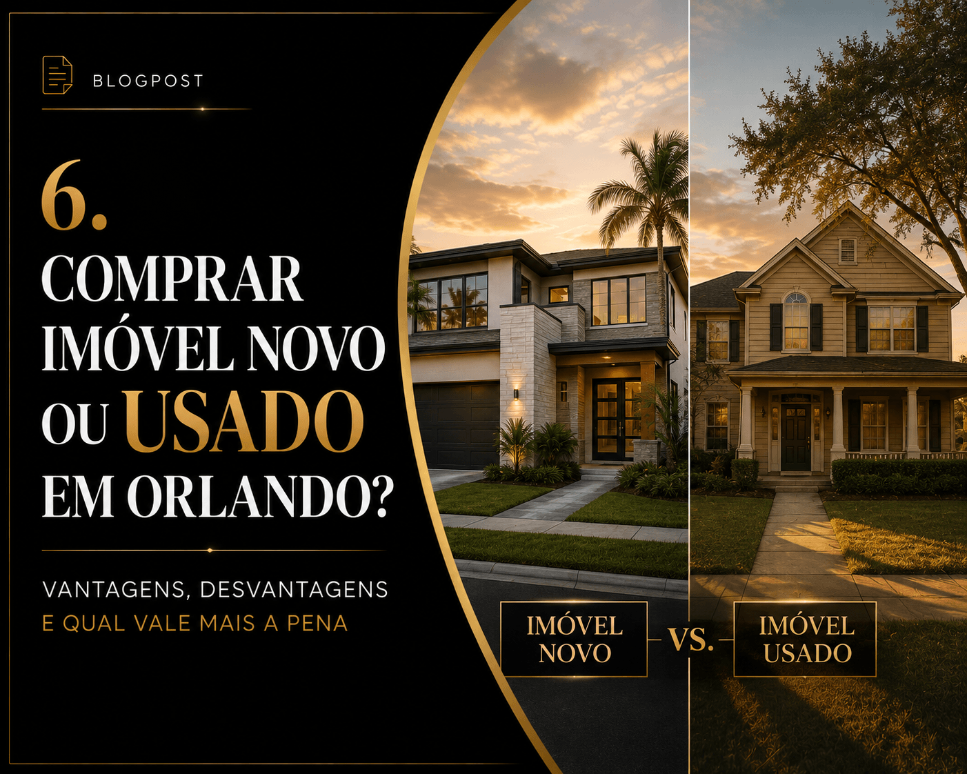 comprar imóvel novo ou usado em Orlando