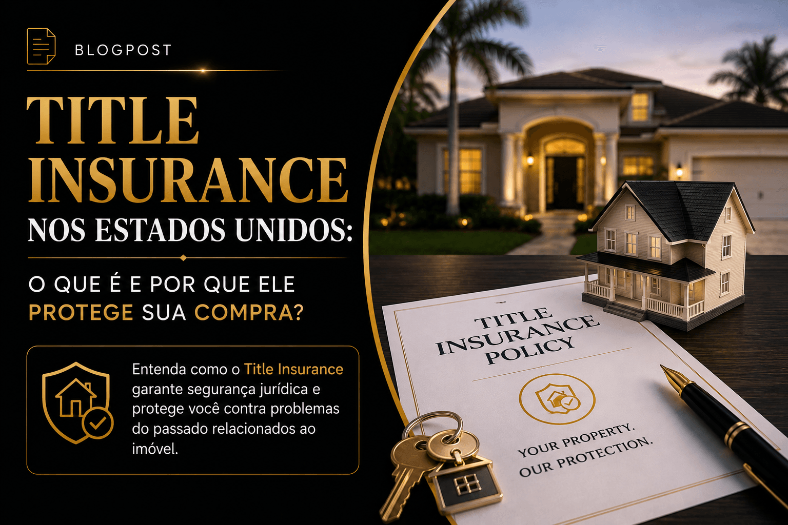 Palavra-chave principal: Title Insurance nos Estados Unidos