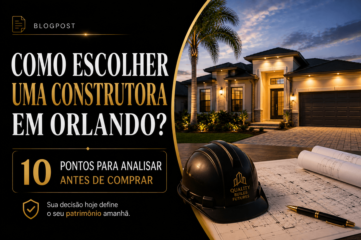 Como escolher uma construtora em Orlando
